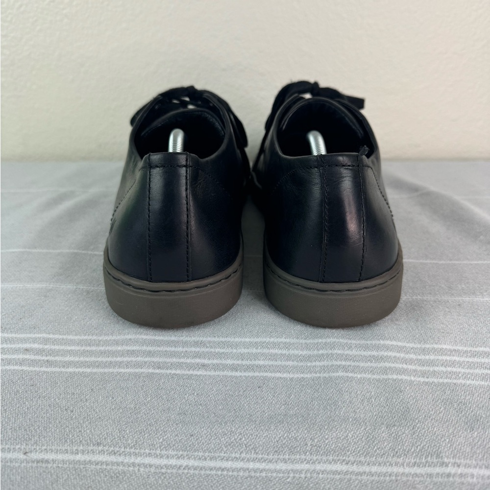 BORN Mens Bayne Full Grain Leather Shoes Sz 11.5 Cap Toe Casual Dress Black GUC - Picture 6 of 11